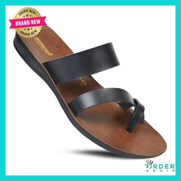 Shoes - Arch Support Slides Slip On Comfort Orthopedic Summer Yoga Walking Sandals